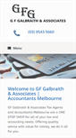 Mobile Screenshot of gfgalbraith.com.au